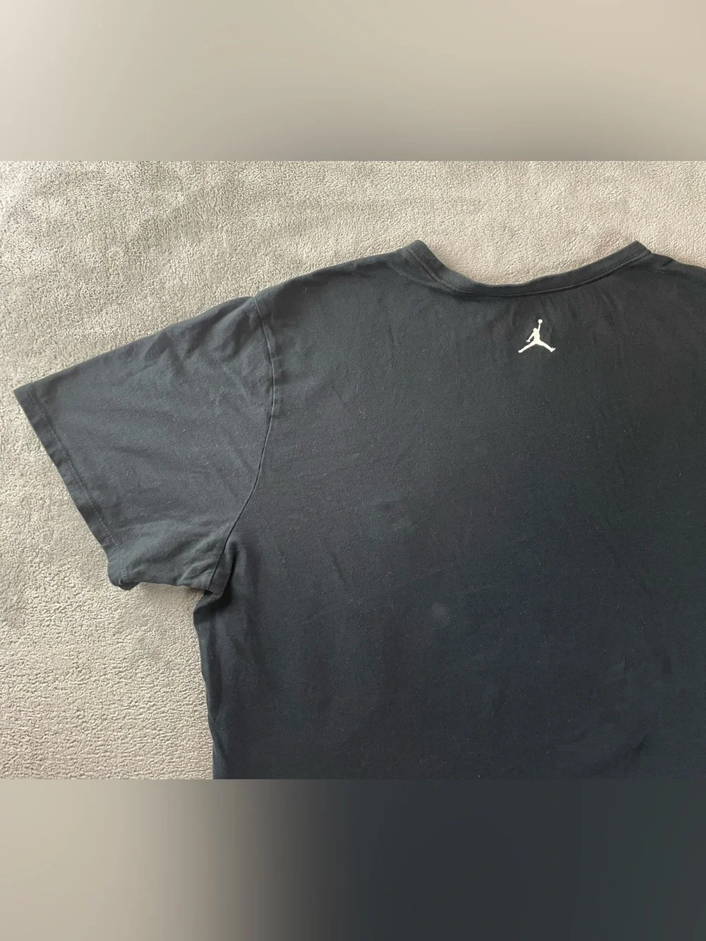 Nike Air Jordan Men's 3XL Black Short Sleeve T Shirt 801062-010 100% Cotton